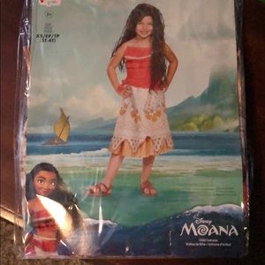 Disney Moana Costume Size 3t-4t-Never Worn!!!